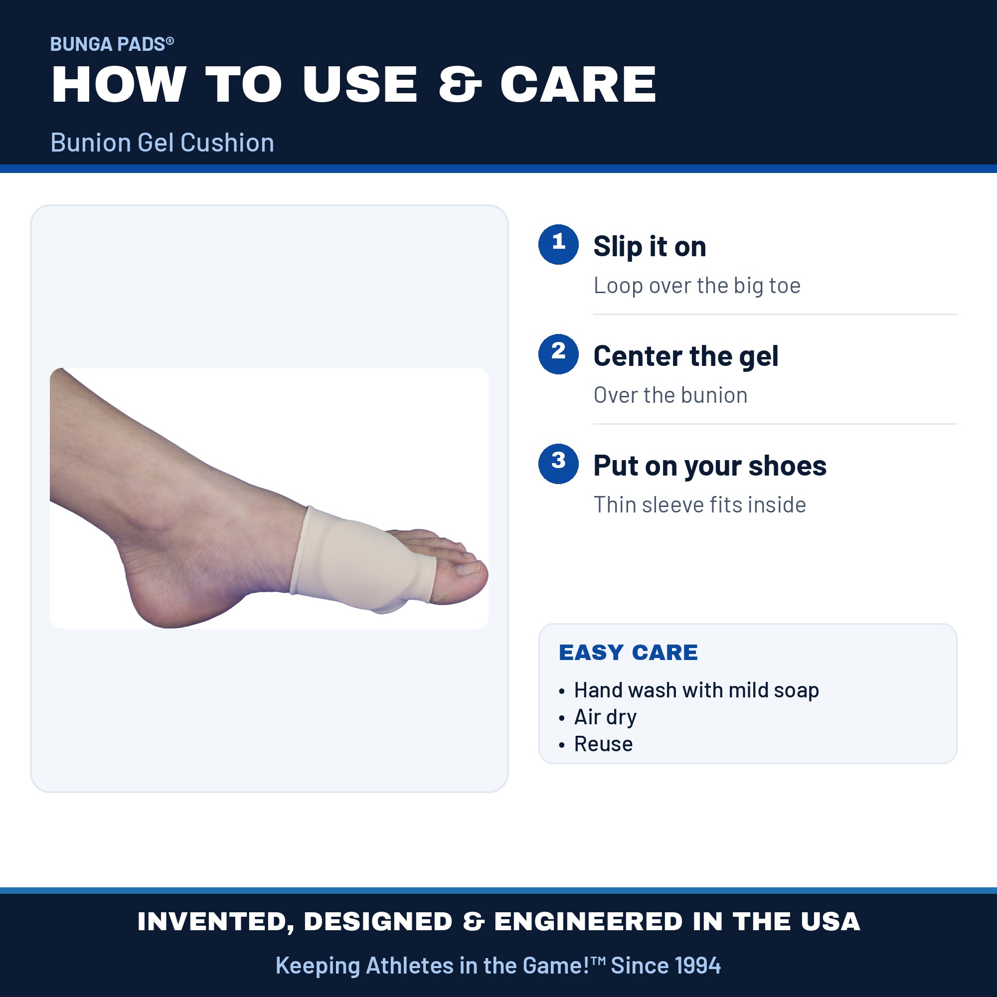 Bunga Bunion Gel Cushion - Image 5