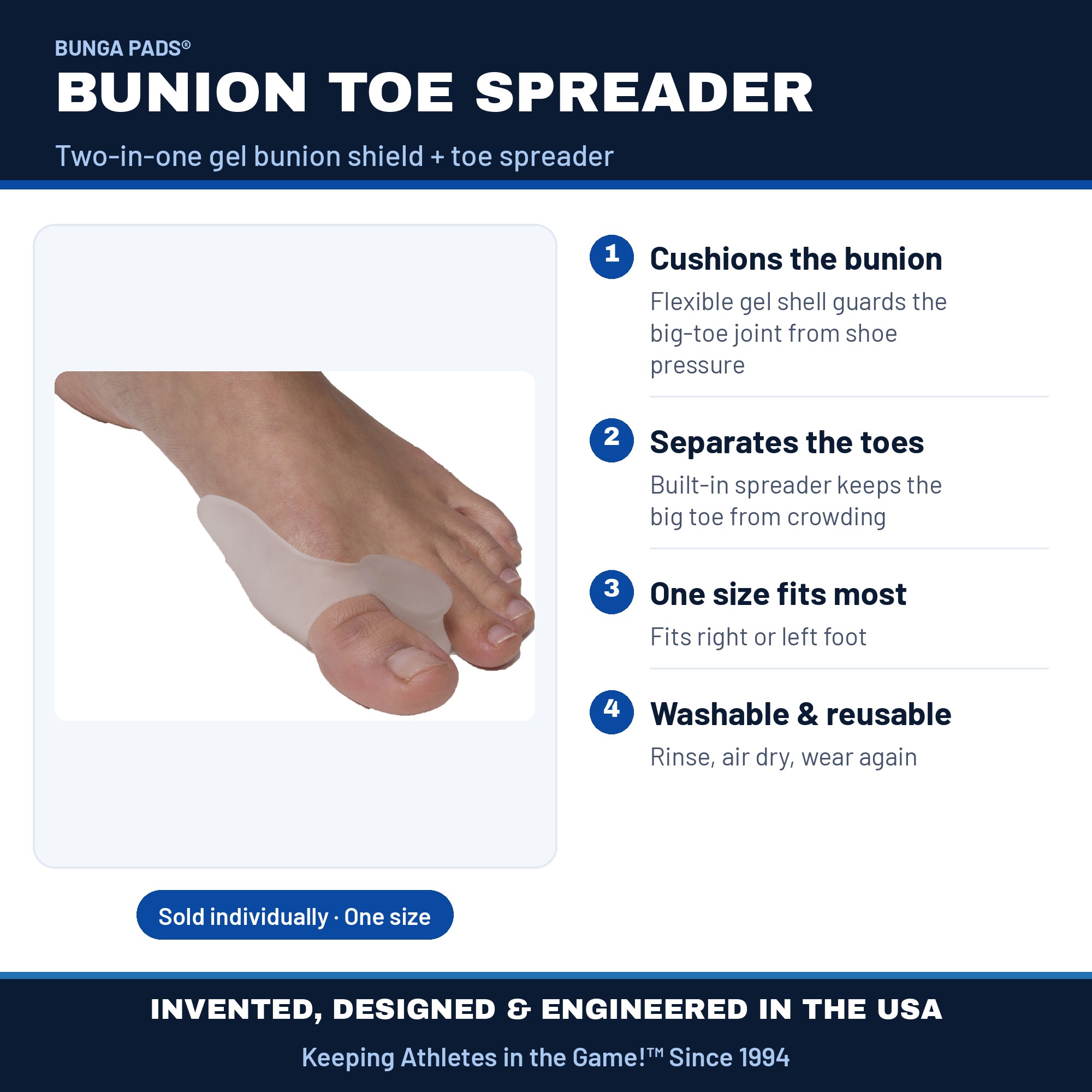 Bunga Bunion Toe Spreader - Image 2