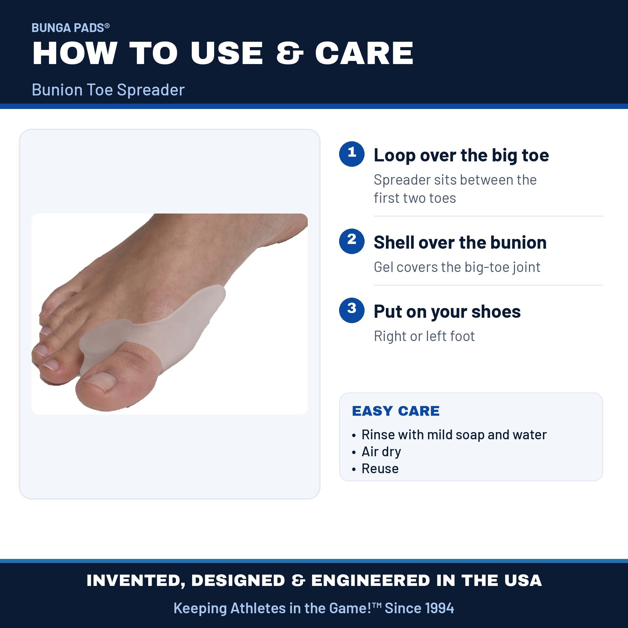 Bunga Bunion Toe Spreader - Image 5