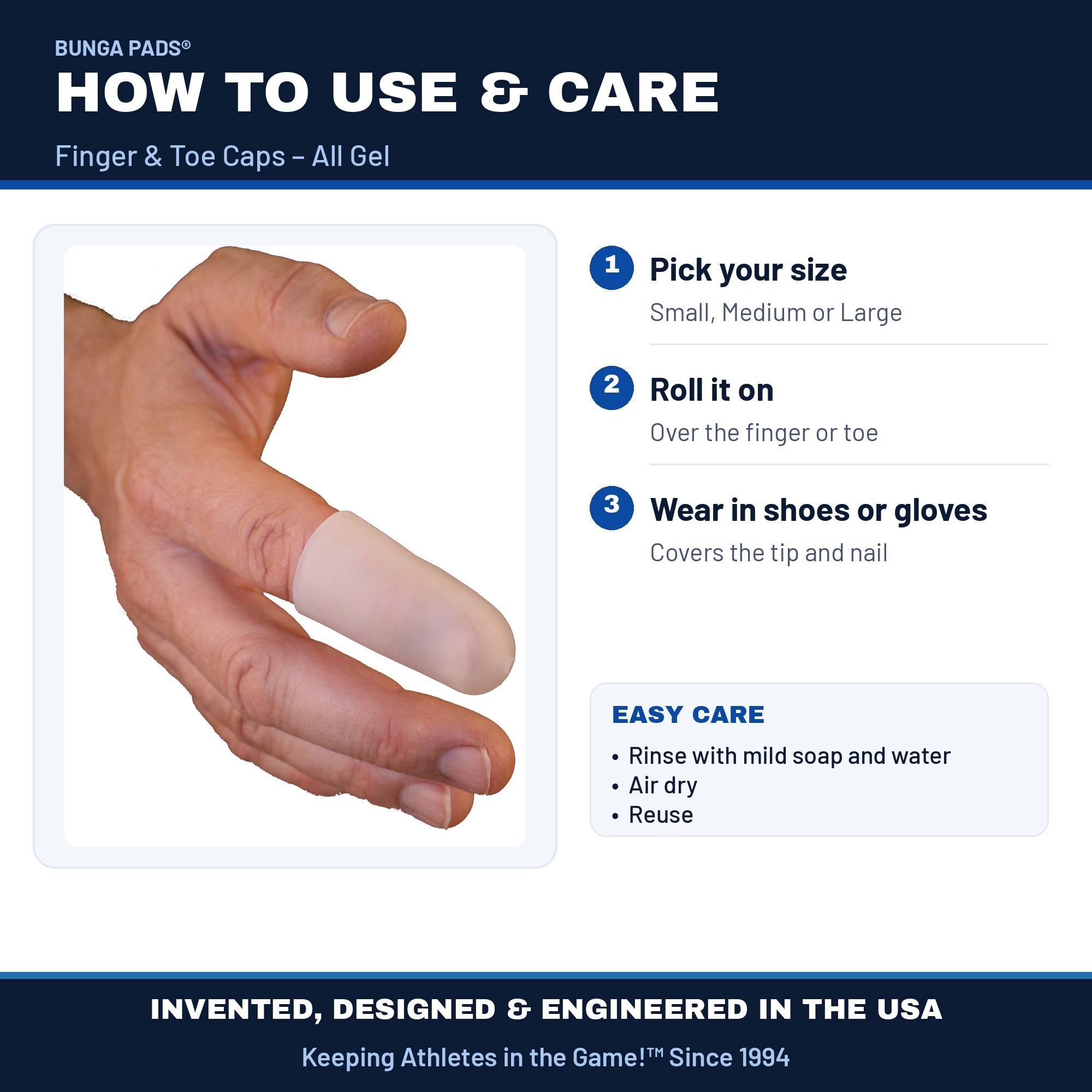 Bunga Finger & Toe Caps – All Gel - Image 5