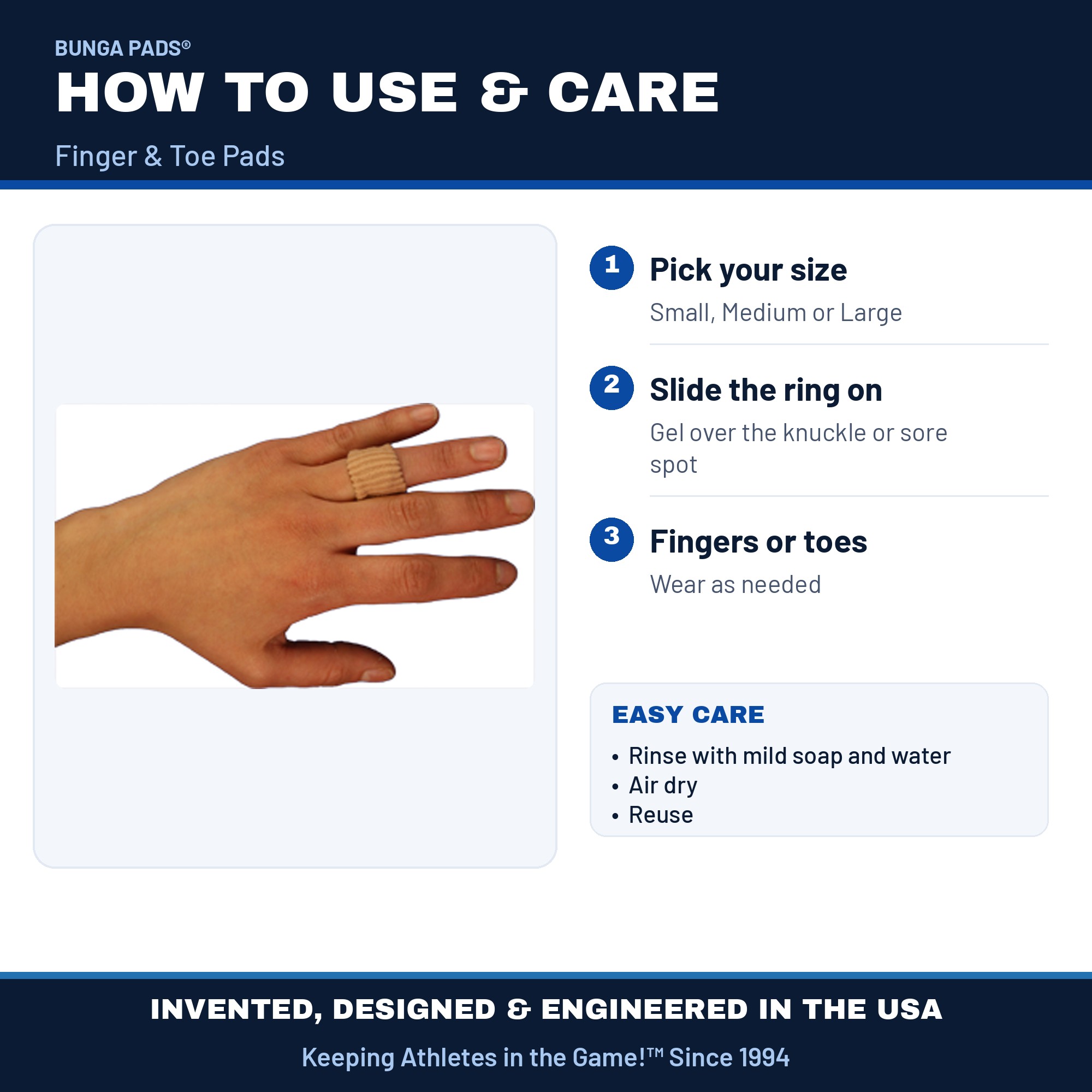 Bunga Finger & Toe Pads - Image 5