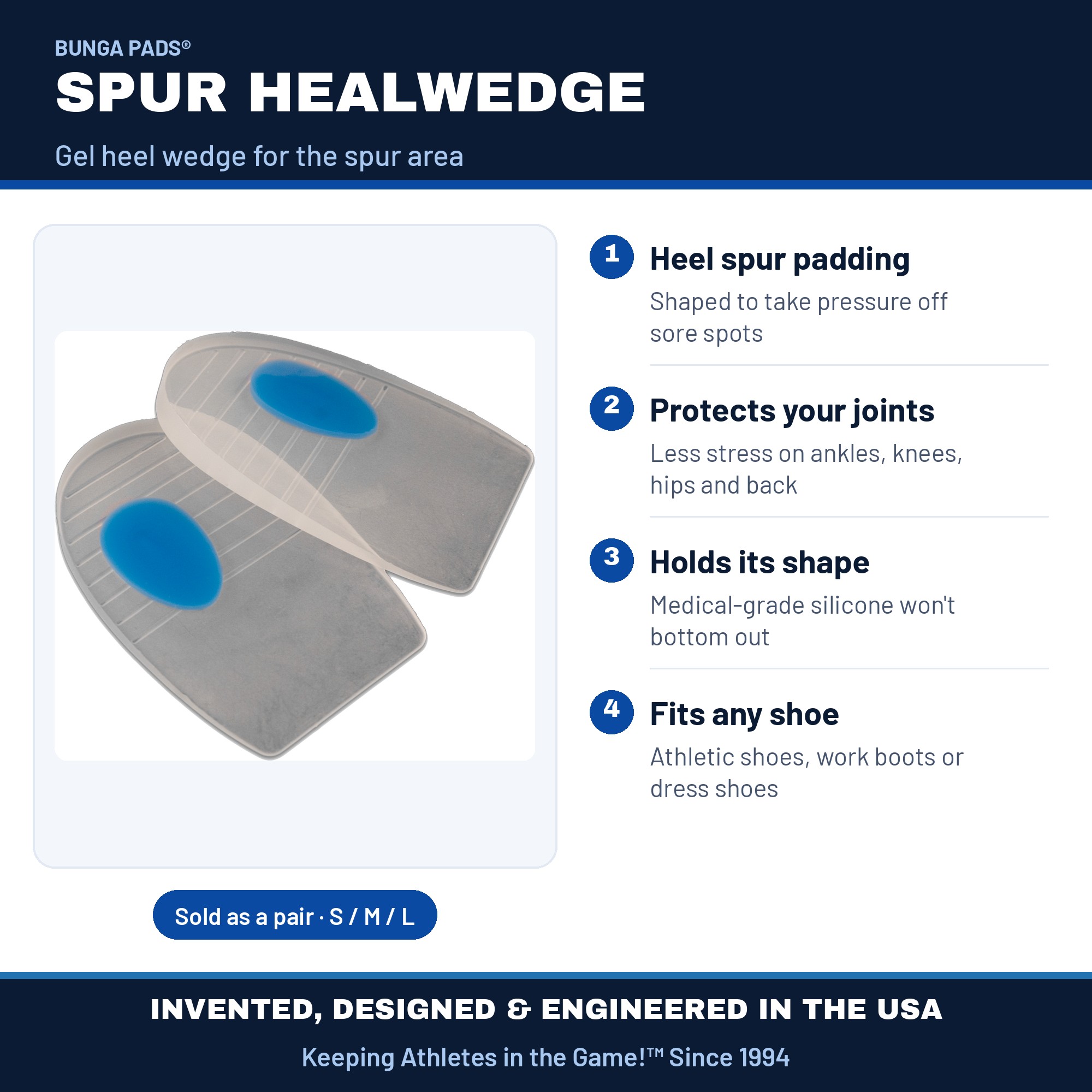 Bunga Spur Healwedge - Image 2