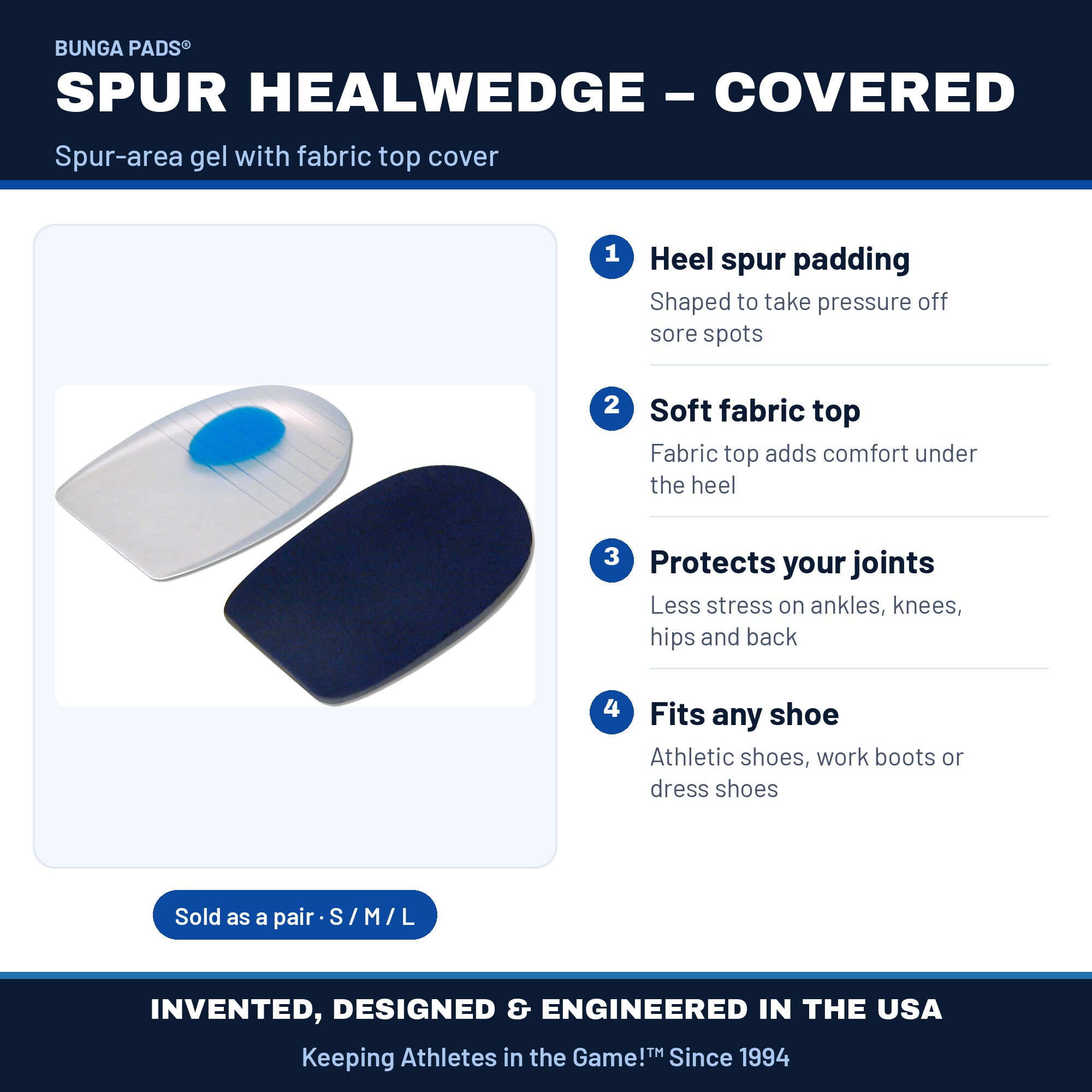 Bunga Spur Healwedge – Covered - Image 2