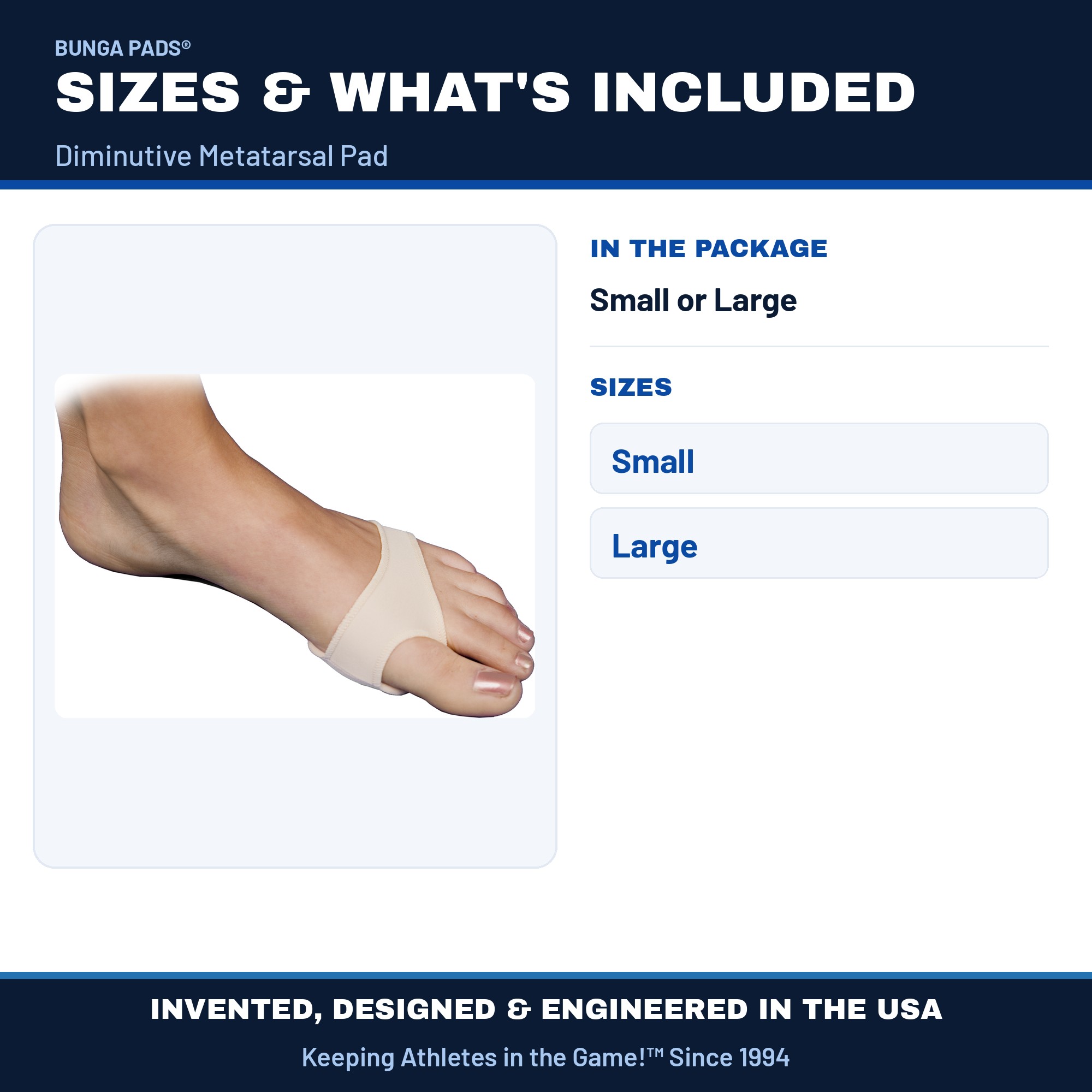 Bunga Diminutive Metatarsal Pad - Image 4