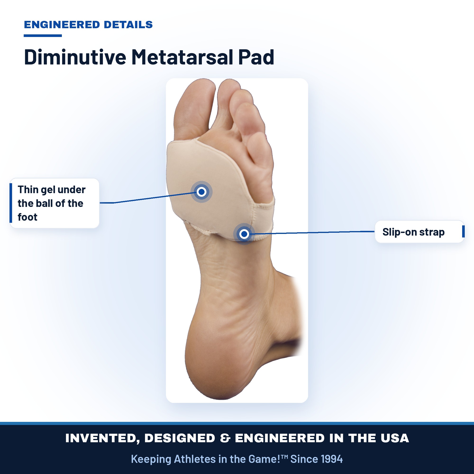 Bunga Diminutive Metatarsal Pad - Image 6