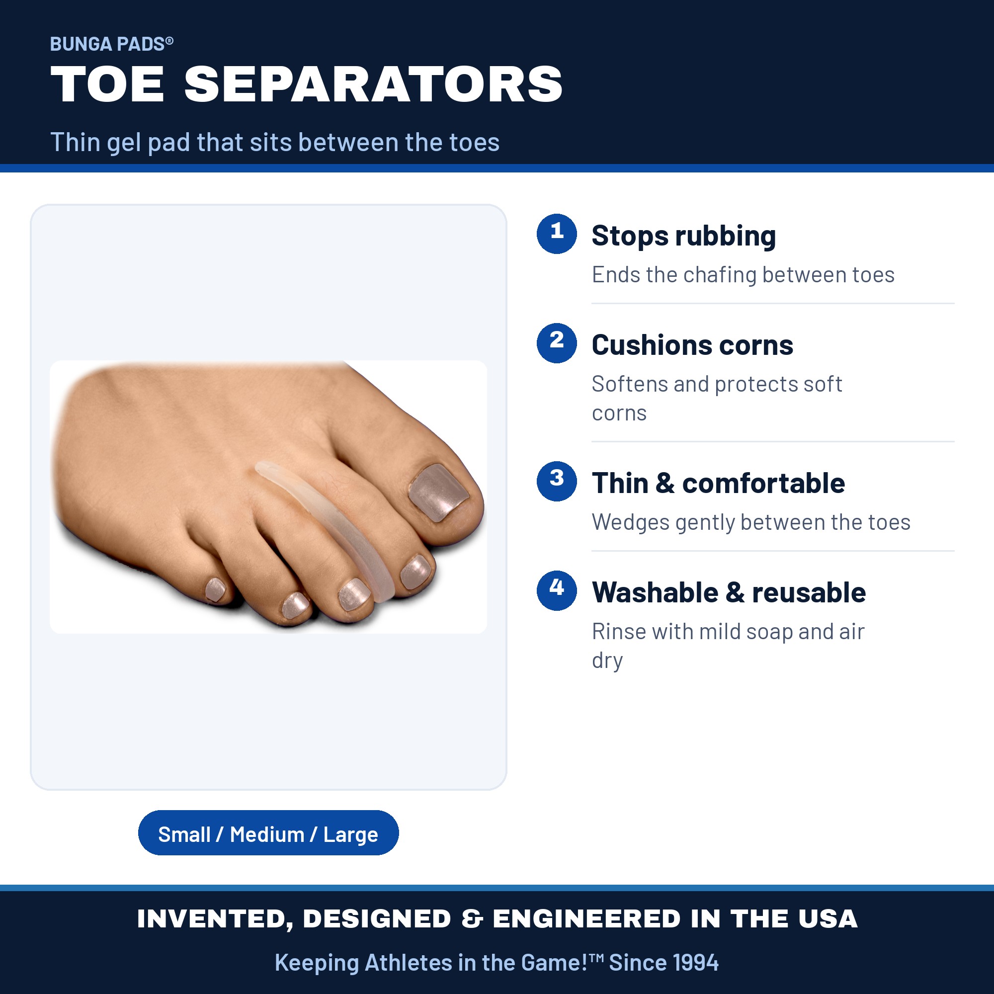 Bunga Toe Separators - Image 2