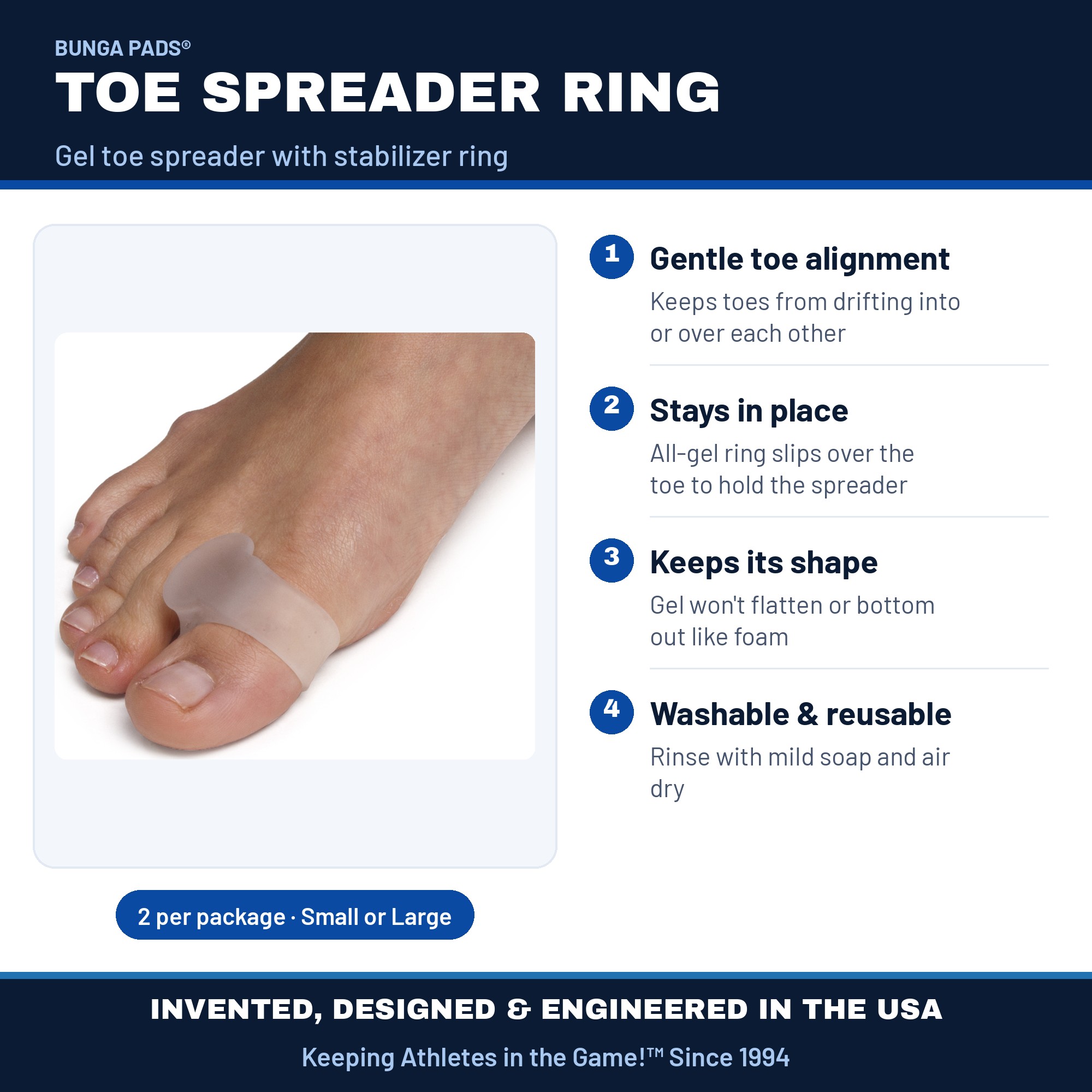 Bunga Toe Spreader Ring - Image 2