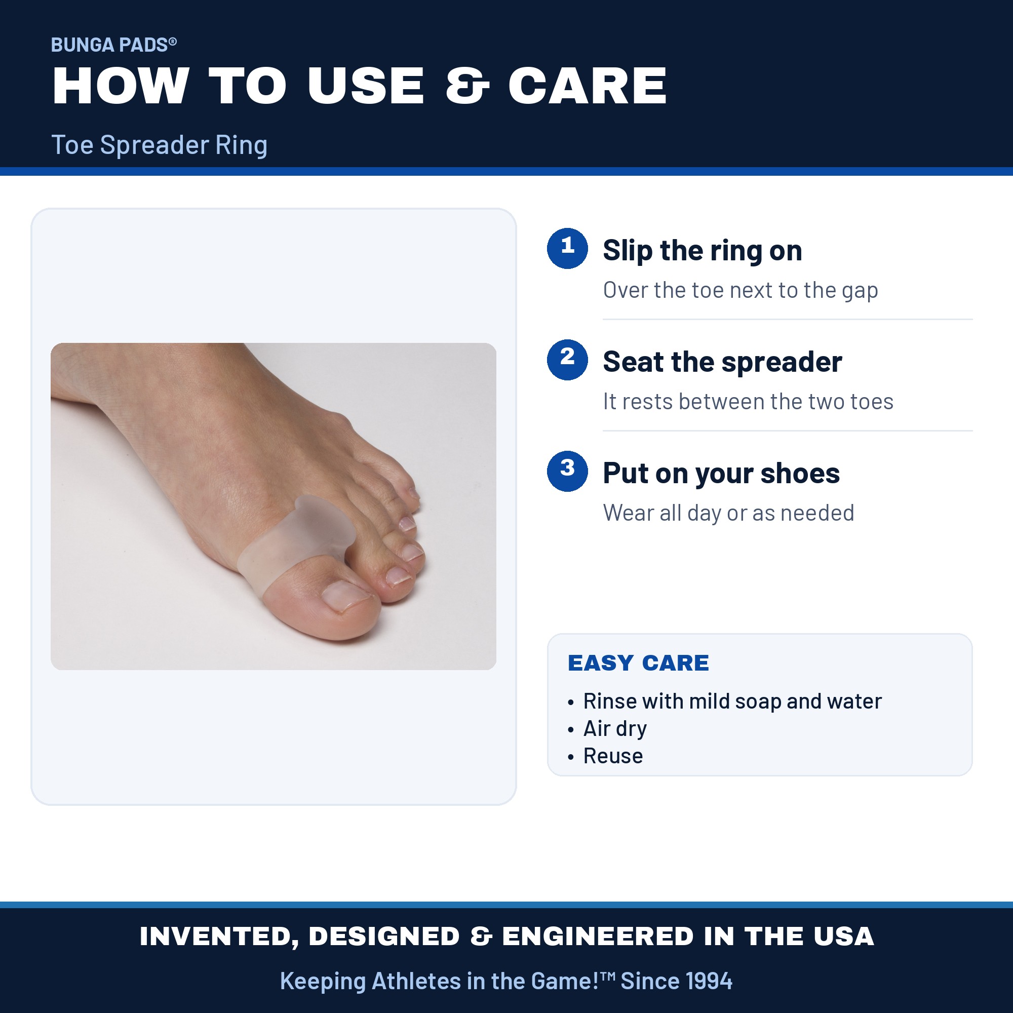 Bunga Toe Spreader Ring - Image 5