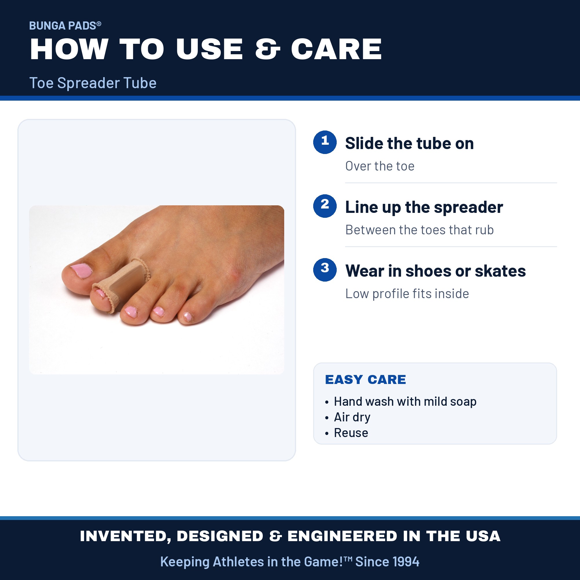 Bunga Toe Spreader Tube - Image 5