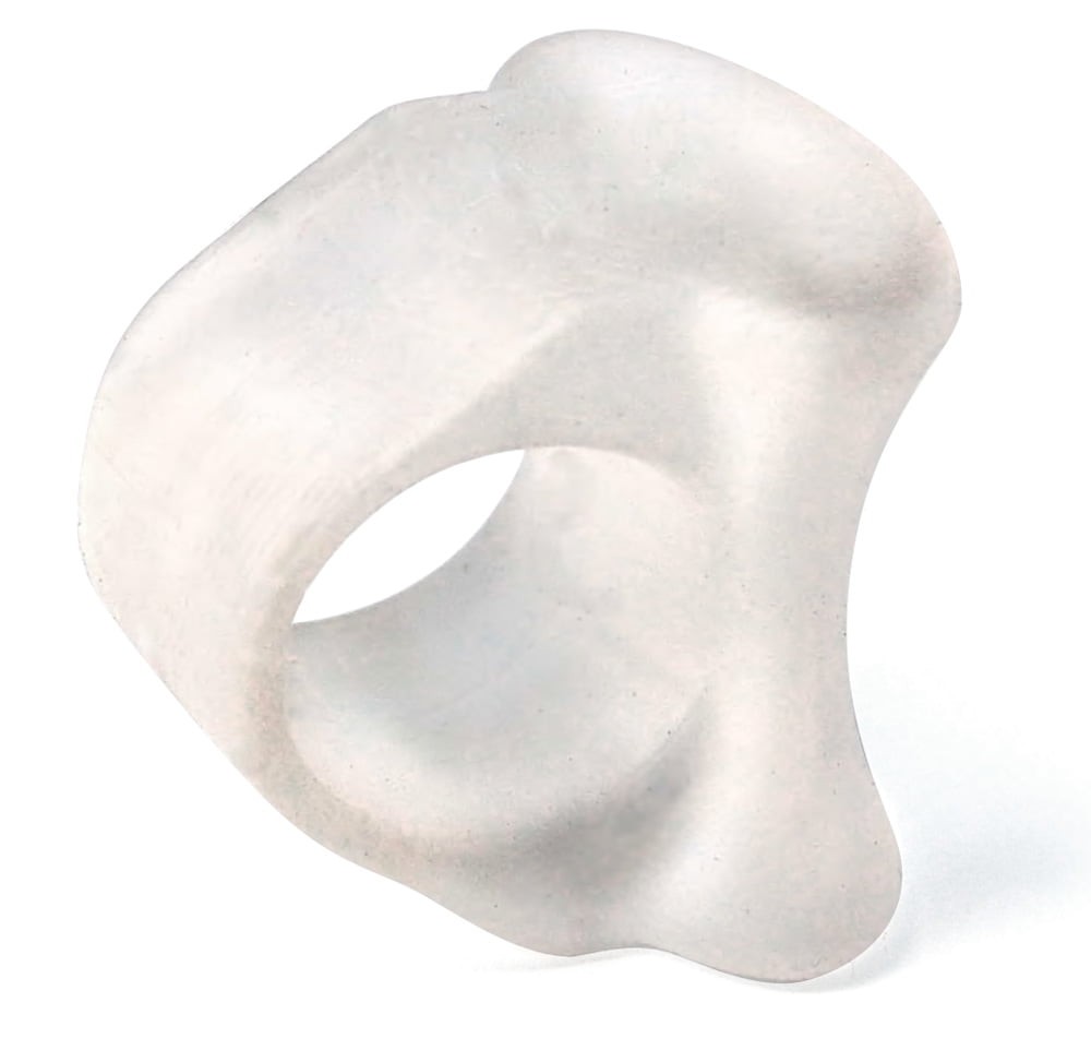 Bunga Pads® Toe Spreader Ring – Gel Bunion Toe Separator – view 2
